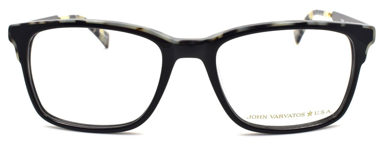 John Varvatos VJVC001 Men's Eyeglasses Frames 53-18-145 Black