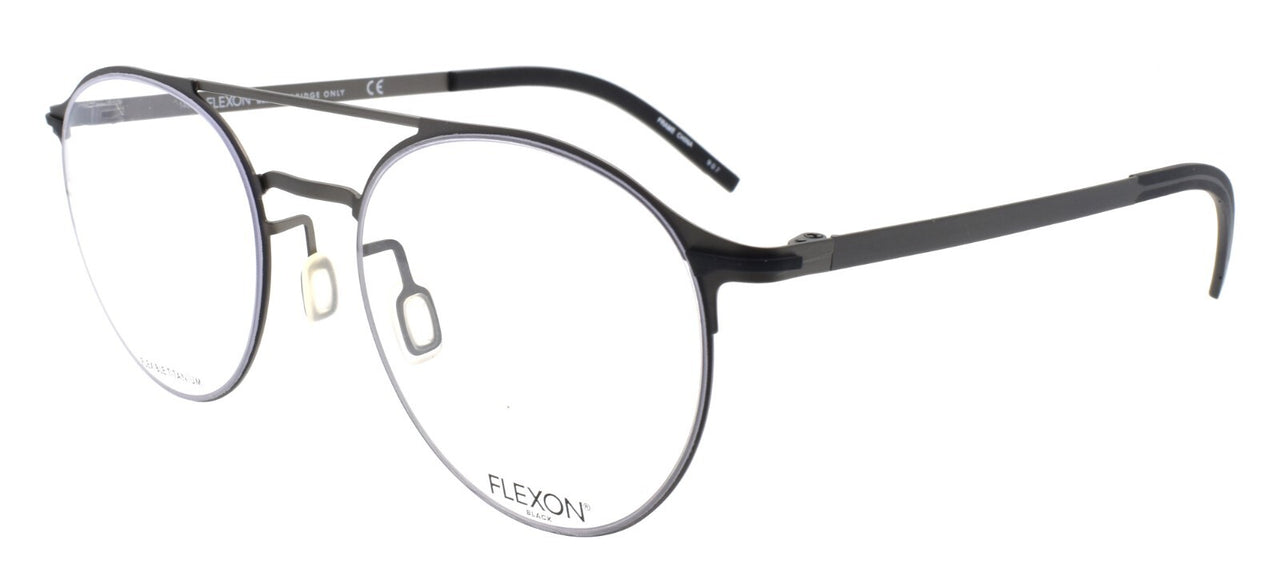 Flexon B2003 033 Men's Glasses Aviator 52-20-145 Gunmetal Flexible Titanium