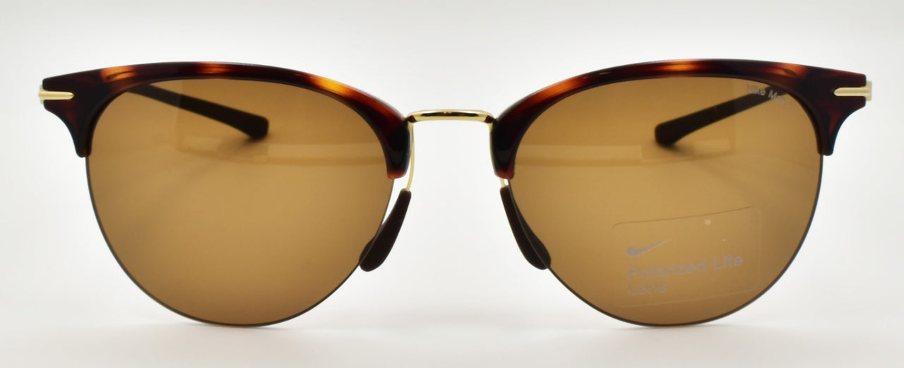 Nike Divot PL EV24040 240 Women's Sunglasses Light Brown / Tortoise Polarized