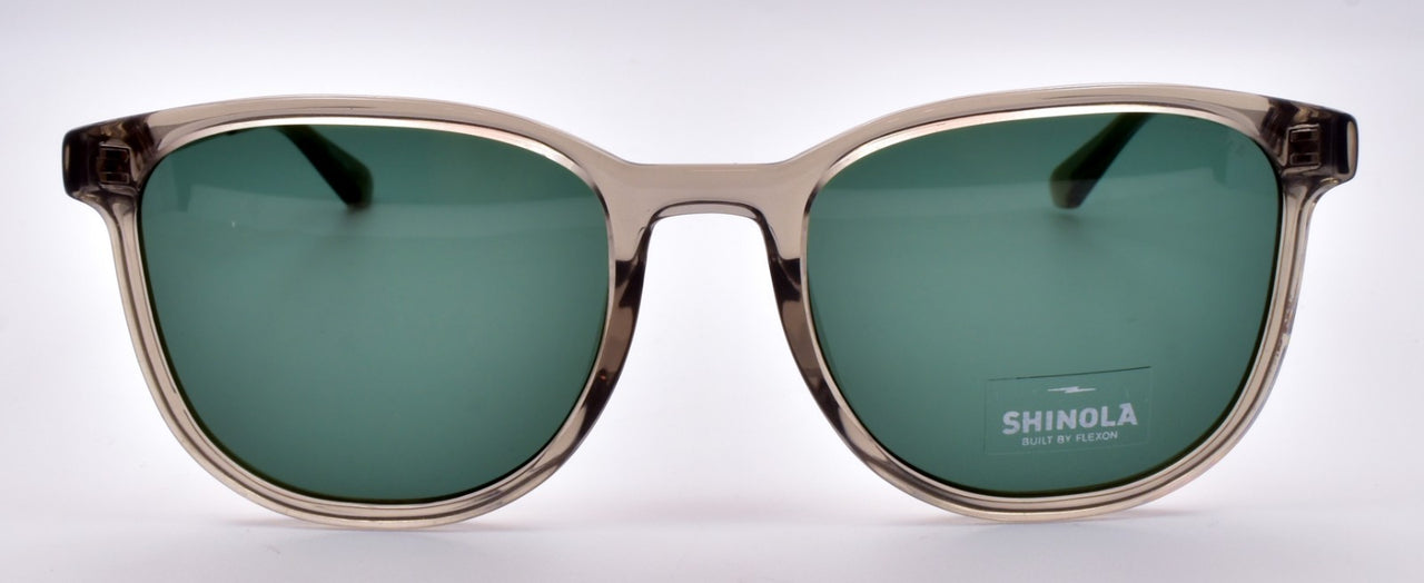 Shinola by Flexon SH3701S 278 Sunglasses 52-19-145 Crystal Fog / Green1