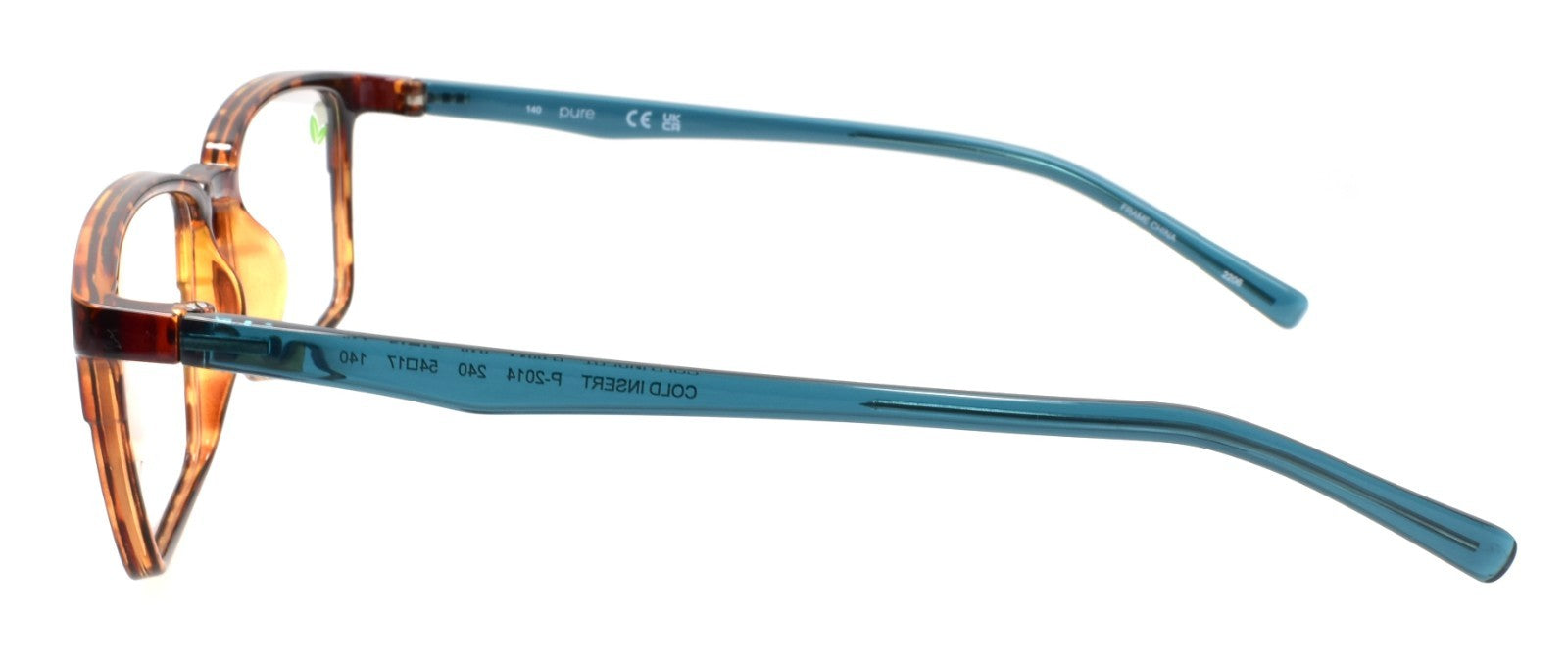 Airlock P-2014 240 Pure Men's Eyeglasses Frames 54-17-140 Dark Tortoise2