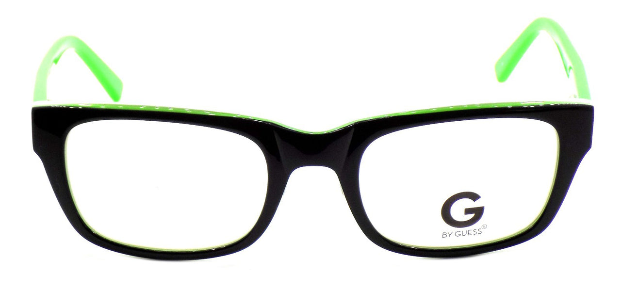 G by Guess GGA203 BLKGRN Men's ASIAN FIT Eyeglasses Frames 54-22-140 Black