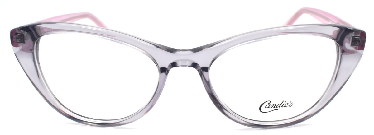 Candie's CA0178 020 Women's Eyeglasses Frames Cat Eye 50-17-140 Grey Crystal