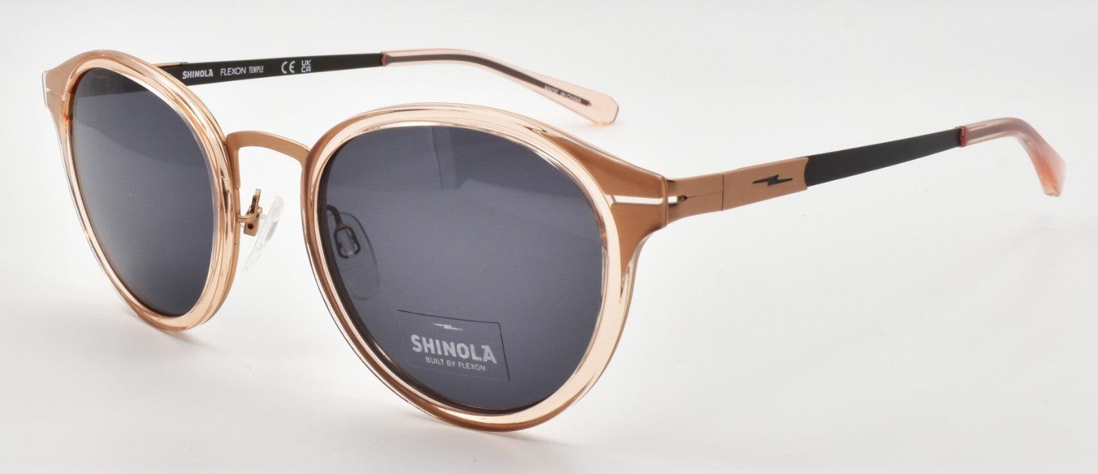 Shinola by Flexon SH3700S Sunglasses 50-22-145 Crystal Blush / Gray0
