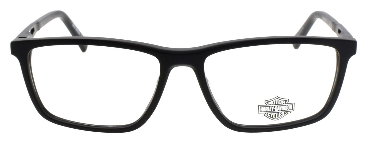 Harley Davidson HD50026 002 Men's Eyeglasses 55-16-145 Matte Black