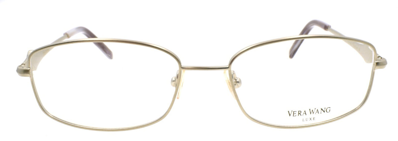 Vera Wang Placida SI Women's Eyeglasses Frames 51-16-130 Silver Titanium