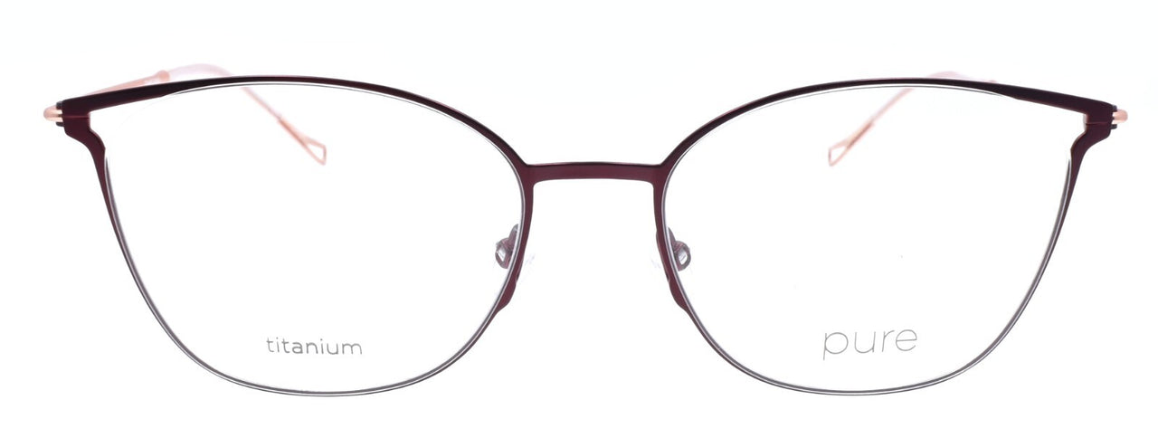 Airlock Pure P-5004 505 Women's Eyeglasses Frame Titanium 51-17-140 Plum