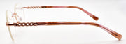 Airlock Charmed 200 770 Women's Eyeglasses Frames Rimless 52-18-140 Rose Gold2