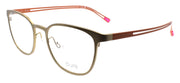 Airlock Pure P-4014 719 Eyeglasses Frames Titanium 50-19-145 Matte Gold / Orange0