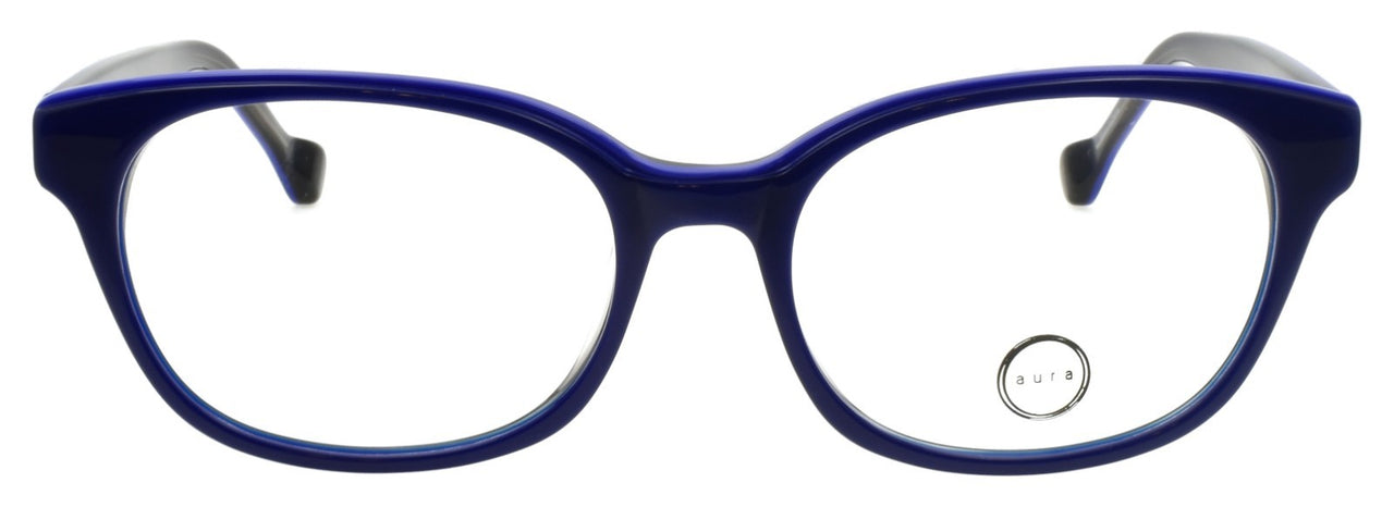 Aura Eyewear North Shore Eyeglasses Frames Acetate 53-17-140 Blue