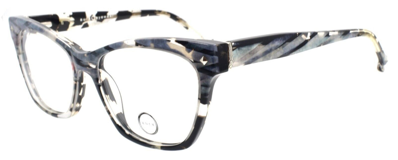 Aura Eyewear Fierce Women's Eyeglasses Frames 54-16-145 Black White