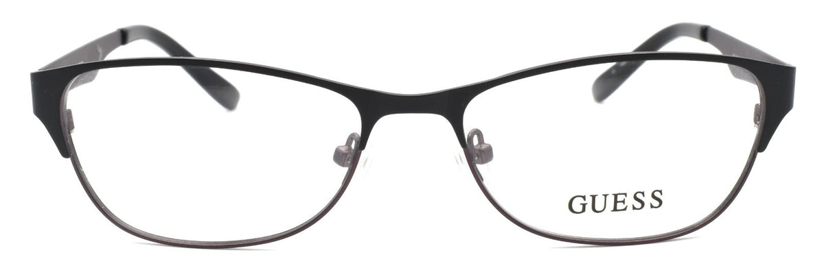 GUESS GU2398 BKGUN Women's Eyeglasses Frames 55-16-140 Black / Brown