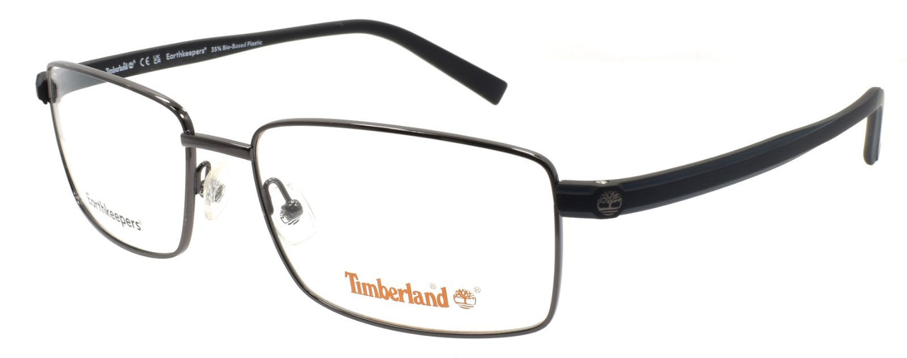 TIMBERLAND TB1820 008 Men's Eyeglasses Frames Large 58-17-150 Shiny Gunmetal