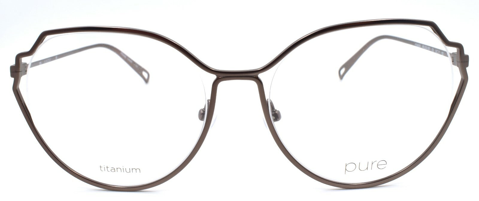 Airlock Pure 5001 033 Women's Eyeglasses Frames Titanium 53-17-135 Gunmetal1