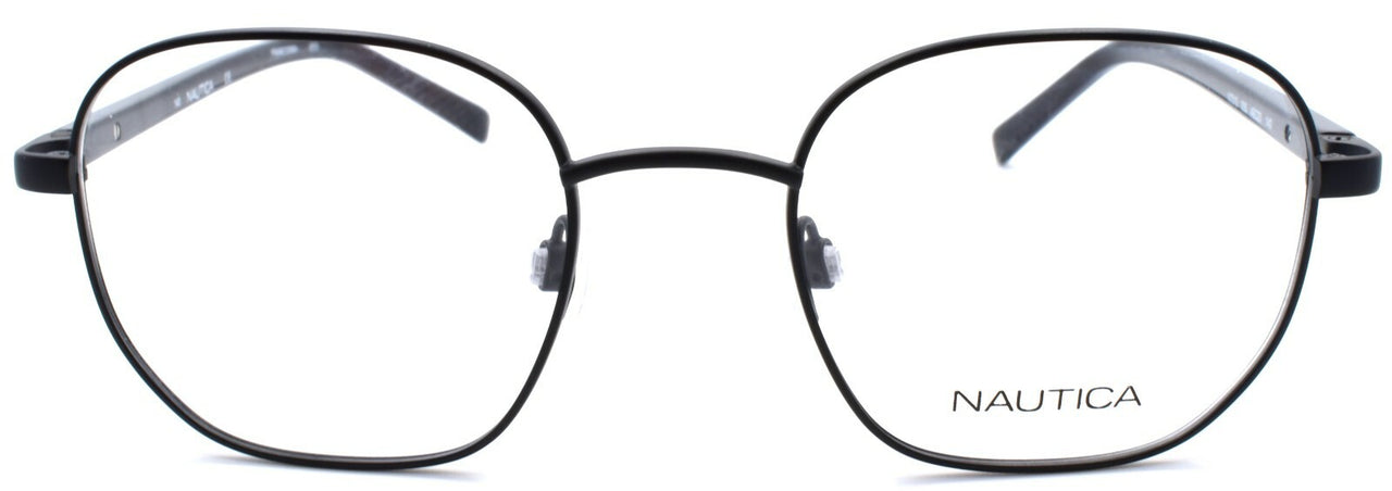 Nautica N7313 005 Men's Eyeglasses Frames 49-20-140 Satin Black