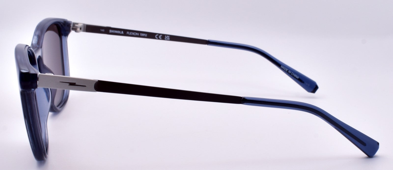 Shinola by Flexon SH3701S 413 Sunglasses 52-19-145 Crystal Insignia Blue2