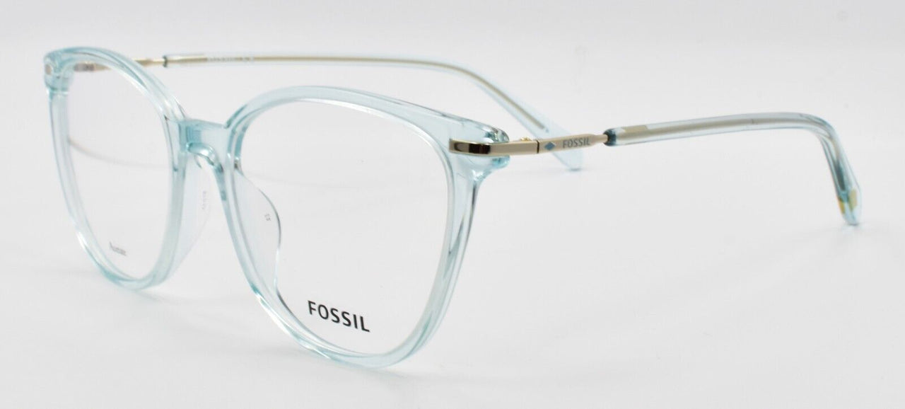 Fossil FOS 7106 QT4 Women's Eyeglasses Frames 51-17-140 Crystal Turquoise