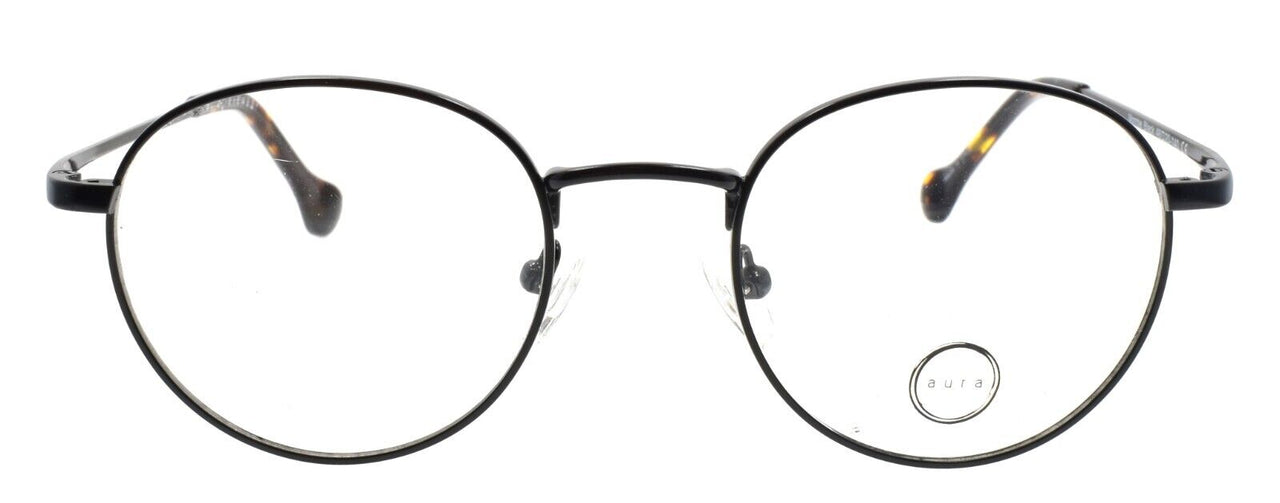 Aura Eyewear Monroe Eyeglasses Frames 48-20-140 Black