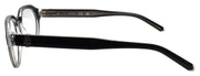 GUESS GU50083 005 Men's Eyeglasses Frames Acetate 50-21-150 Black / Crystal2