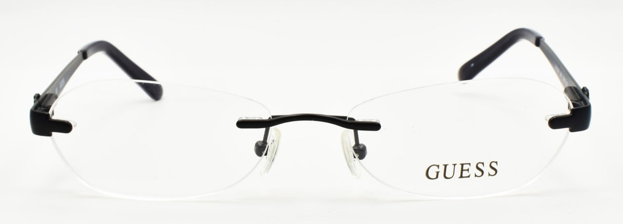 GUESS GU2338 BLK Women's Rimless Eyeglasses Frames 53-17-135 Black