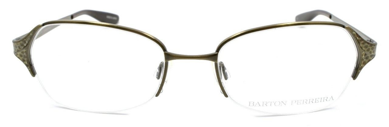 Barton Perreira Valera Women's Eyeglasses 50-18-135 Sahara Snake / Antique Gold