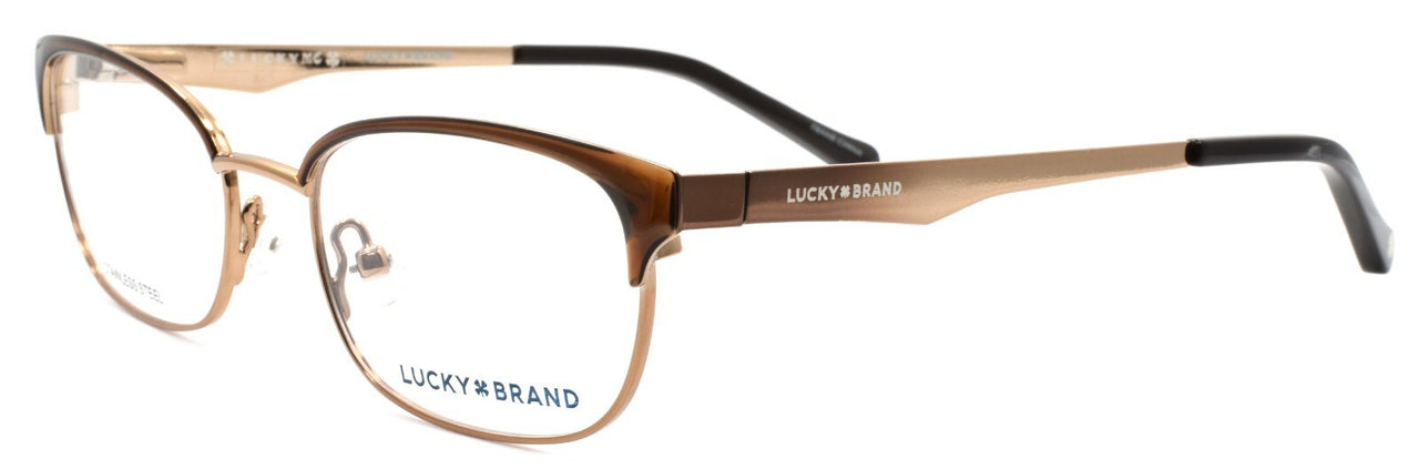 LUCKY BRAND D703 Kids Eyeglasses Frames 49-16-130 Light Brown