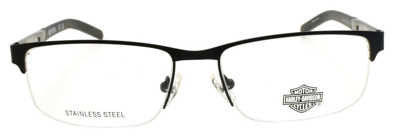 Harley Davidson HD00015 002 Men's Glasses Half-rim 56-17-145 Matte Black1