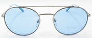 Calvin Klein CK18116S 046 Men's Sunglasses Aviator Round 52-19-140 Nickel / Blue1