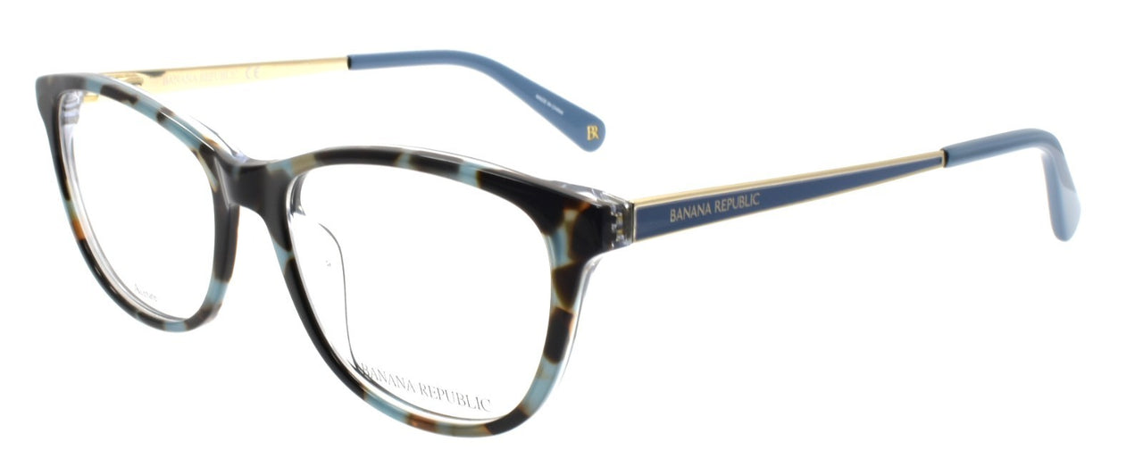 Banana Republic BR221 X8Q Women's Eyeglasses Frames 52-16-140 Brown Blue Havana0