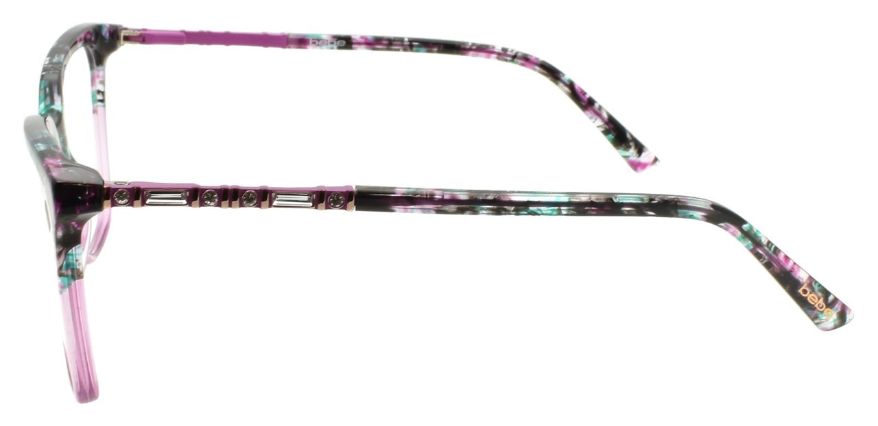 Bebe BB5191 500 Women's Eyeglasses Frames 54-17-135 Fuchsia Gradient / Stones