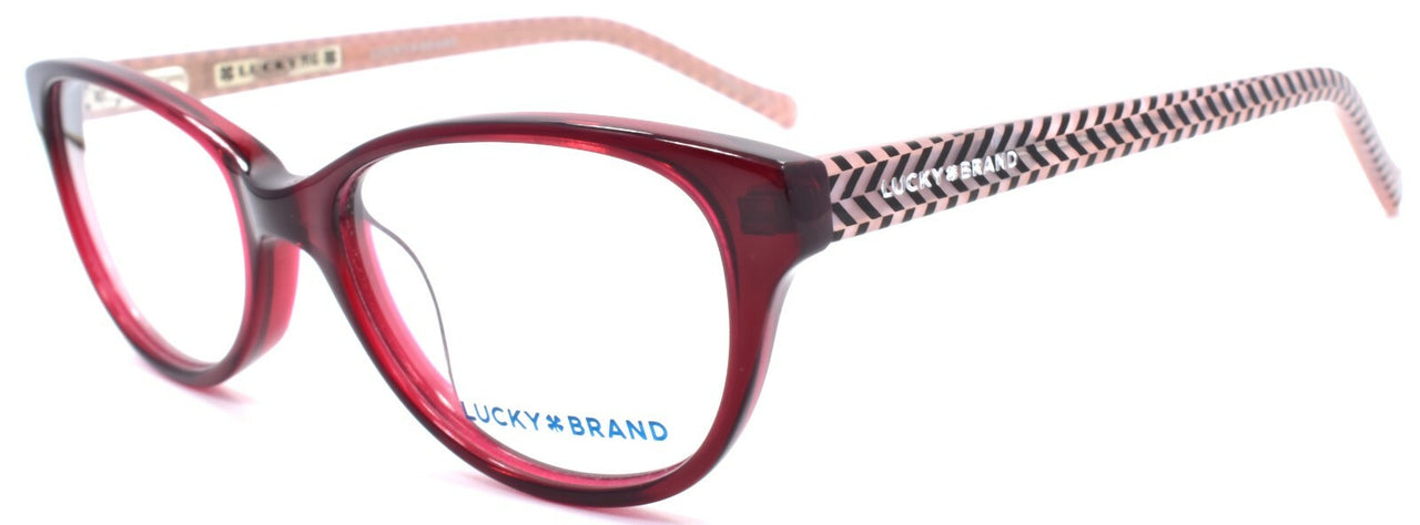 LUCKY BRAND D701 Kids Girls Eyeglasses Frames 46-15-125 Burgundy