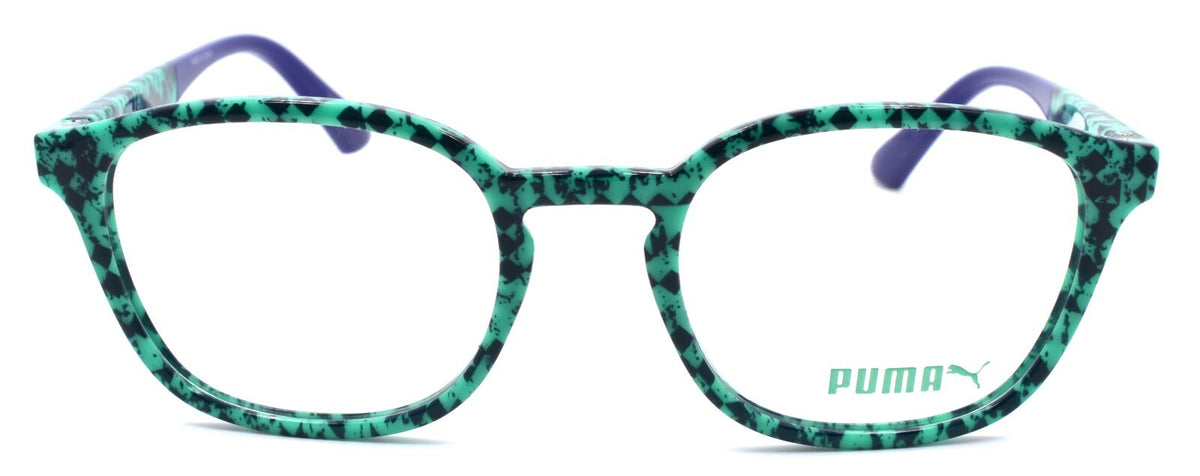 PUMA PU0118O 002 Unisex Eyeglasses Frames 49-20-145 Green / Blue