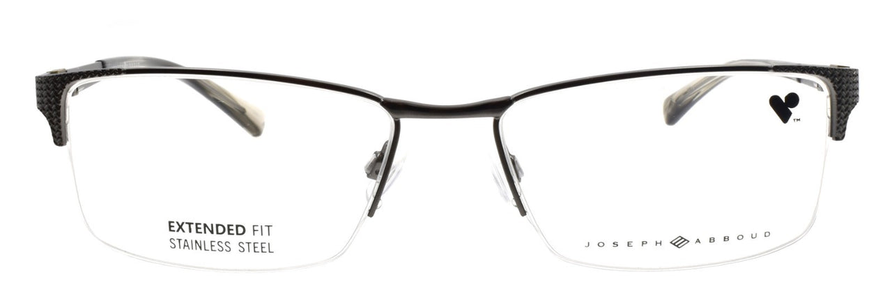 Joseph Abboud JA4086 033 Men's Eyeglasses Frames Half-rim 56-17-145 Gunmetal