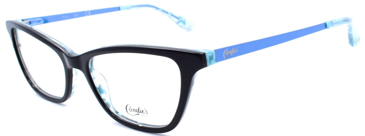 Candie's CA0170 001 Women's Eyeglasses Frames Cat Eye 53-17-140 Black / Blue