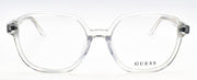 GUESS GU50154-D 026 Women's Eyeglasses Frames Acetate 52-17-140 Clear Crystal1