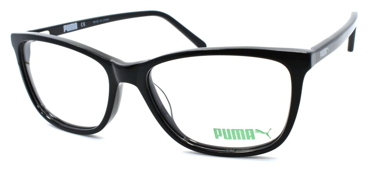 PUMA PE0018O 005 Women's Eyeglasses Frames 52-15-135 Black