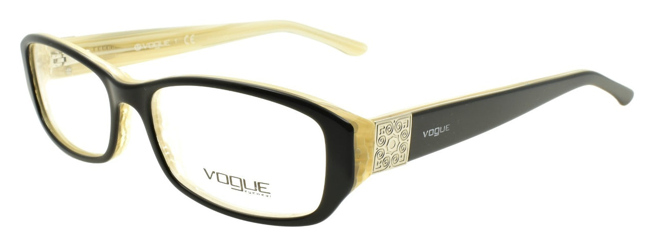 Vogue VO 5129 2496 Women's Eyeglasses Frames 51-15-135 Black / White
