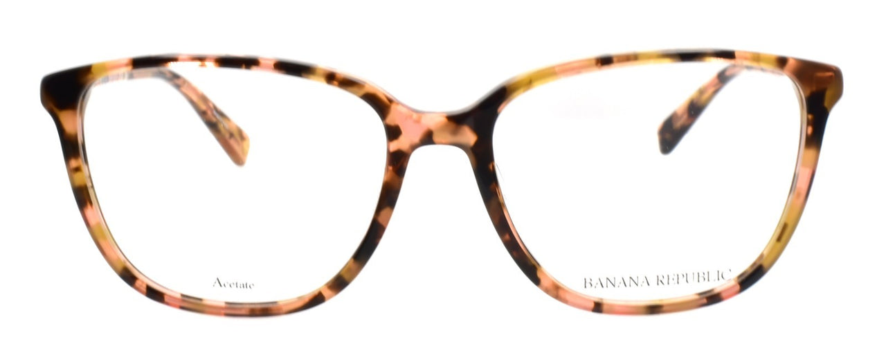 Banana Republic BR225 S0R Women's Eyeglasses Frames 53-16-140 Brown Havana Pink