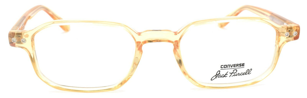 CONVERSE Jack Purcell P001 UF Men's Eyeglasses Frames 49-19-145 Yellow Crystal