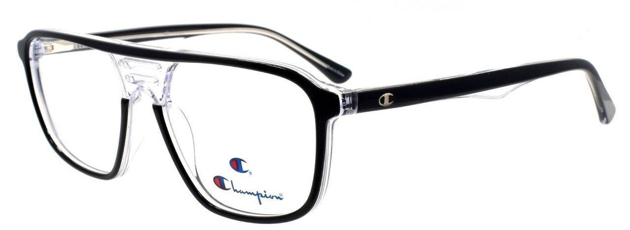 Champion Kazuki C02 Men's Eyeglasses Frames Large 57-17-150 Black / Crystal