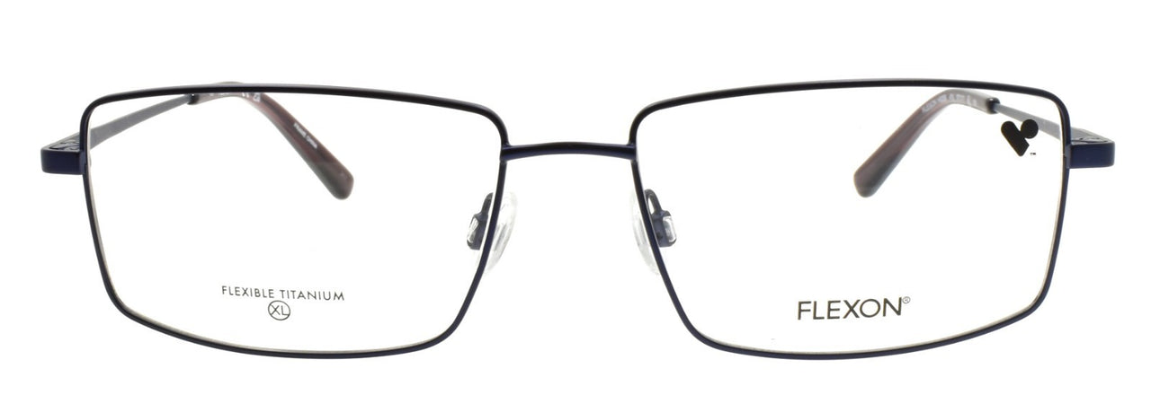 Flexon H6069 410 XL Men's Eyeglasses 57-17-150 Matte Navy Flexible Titanium