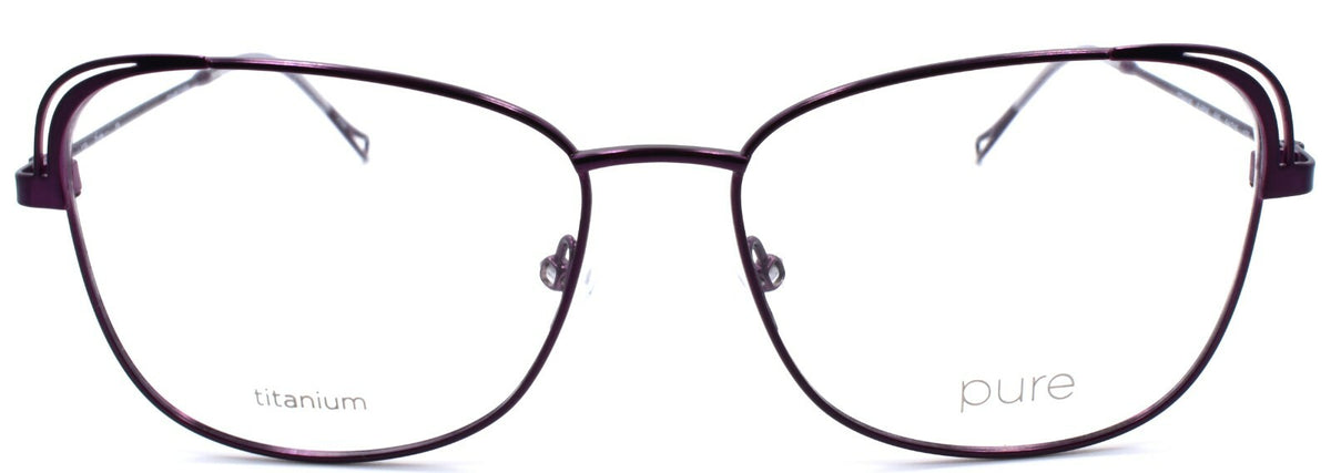 Airlock Pure P-5008 505 Women's Eyeglasses Frames Titanium 54-15-145 Eggplant