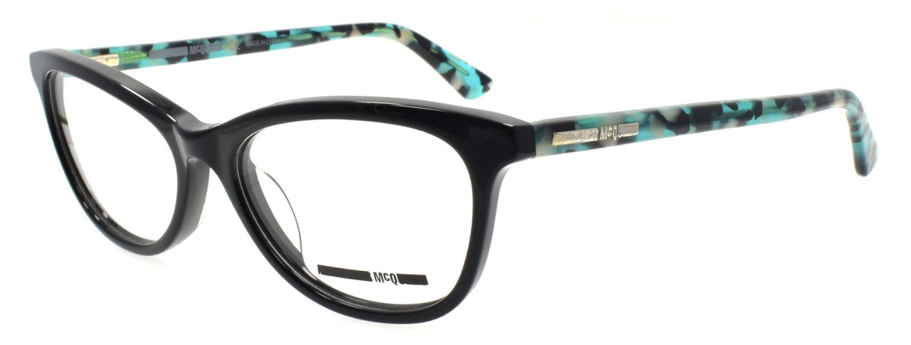 McQ Alexander McQueen MQ0112OP 004 Women's Eyeglasses Frames 51-16-140 Black