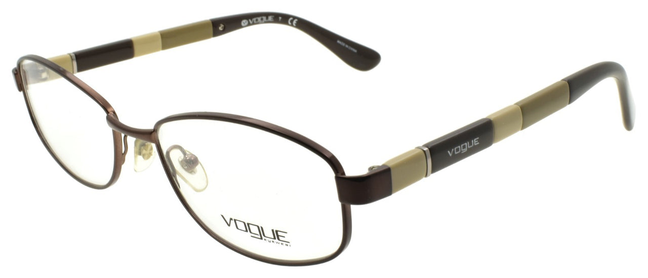 Vogue VO 3976 934 Women's Eyeglasses Frames 52-17-135 Brown / Beige