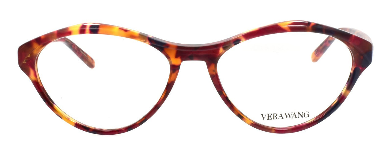 Vera Wang V369 RD Women's Eyeglasses Frames 51-16-135 Red Tortoise
