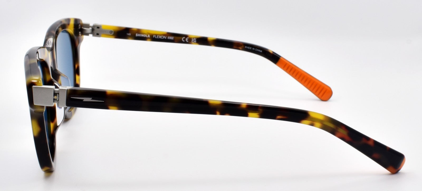 Shinola by Flexon SH1501S 244 Sunglasses 51-20-145 Tokyo Tortoise / Blue2