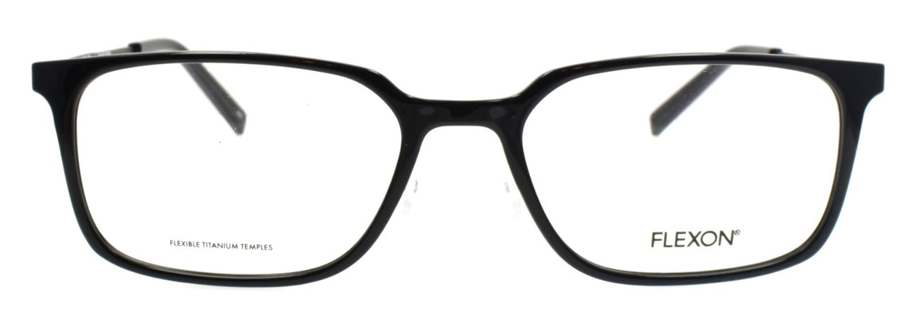 Flexon EP8003 001 Men's Eyeglasses Frames Black 55-18-145 Titanium Temples
