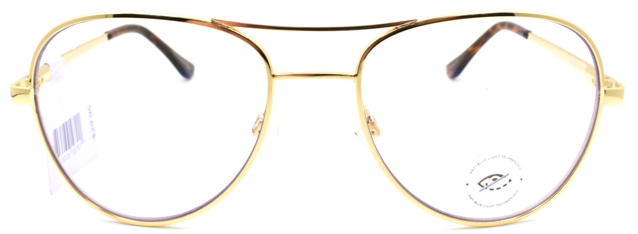 Prive Revaux Take Over Gold Eyeglasses Frames Blue Light Blocking RX-ready Gold
