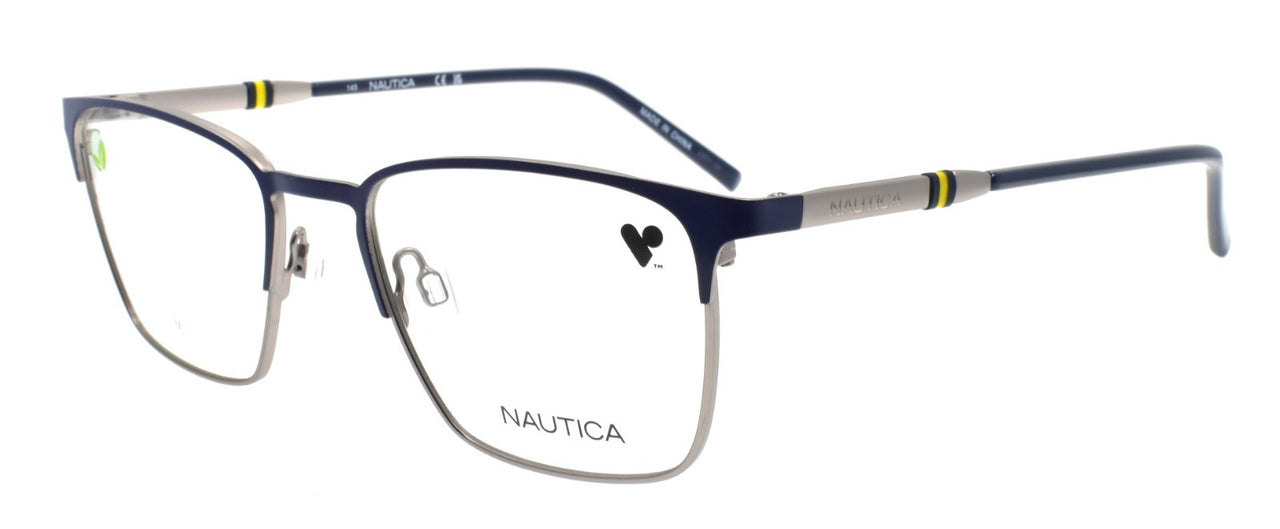 Nautica N7336 420 Men's Eyeglasses Frames 52-19-145 Matte Navy Blue