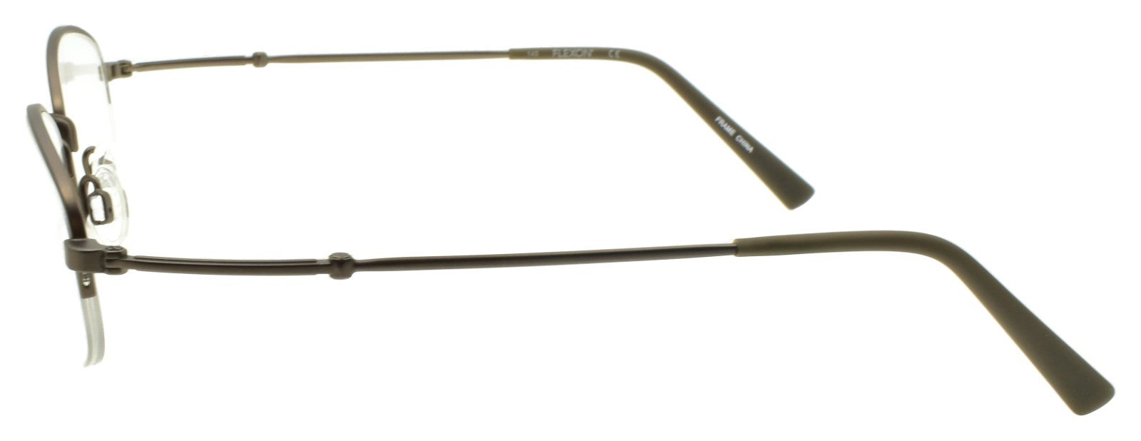 Flexon H6030 032 Men's Glasses Frames Half-rim Stone Gray 52-19-145 Titanium2